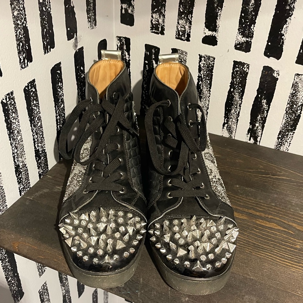 Christian Louboutin  MENs spike shoes size 11